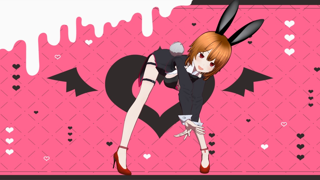 【VRoid】「ふゆのだいさんかく」【swimwear】【水着】