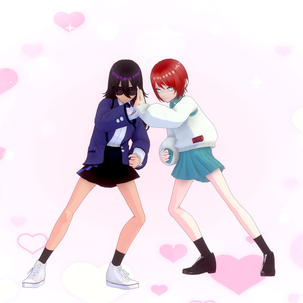 無料配布VRoid衣装 イリーガル運び屋スタイル「コンニチハオイソギデスカ」