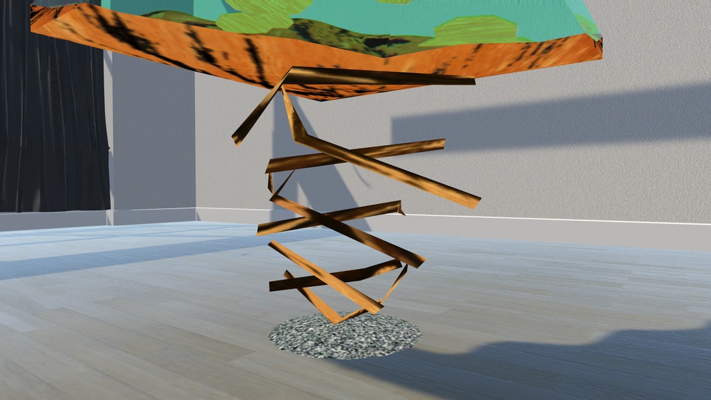 海辺を表現したテーブル【Table】