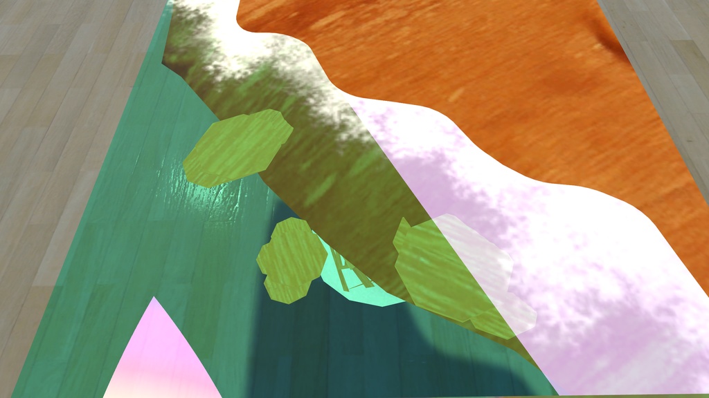 海辺を表現したテーブル【Table】