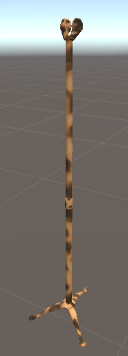 猫の手で挟むマイクスタンド / Cat's Paw Microphone Stand