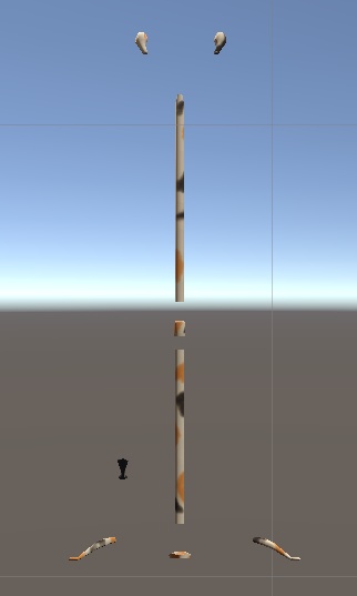 猫の手で挟むマイクスタンド / Cat's Paw Microphone Stand