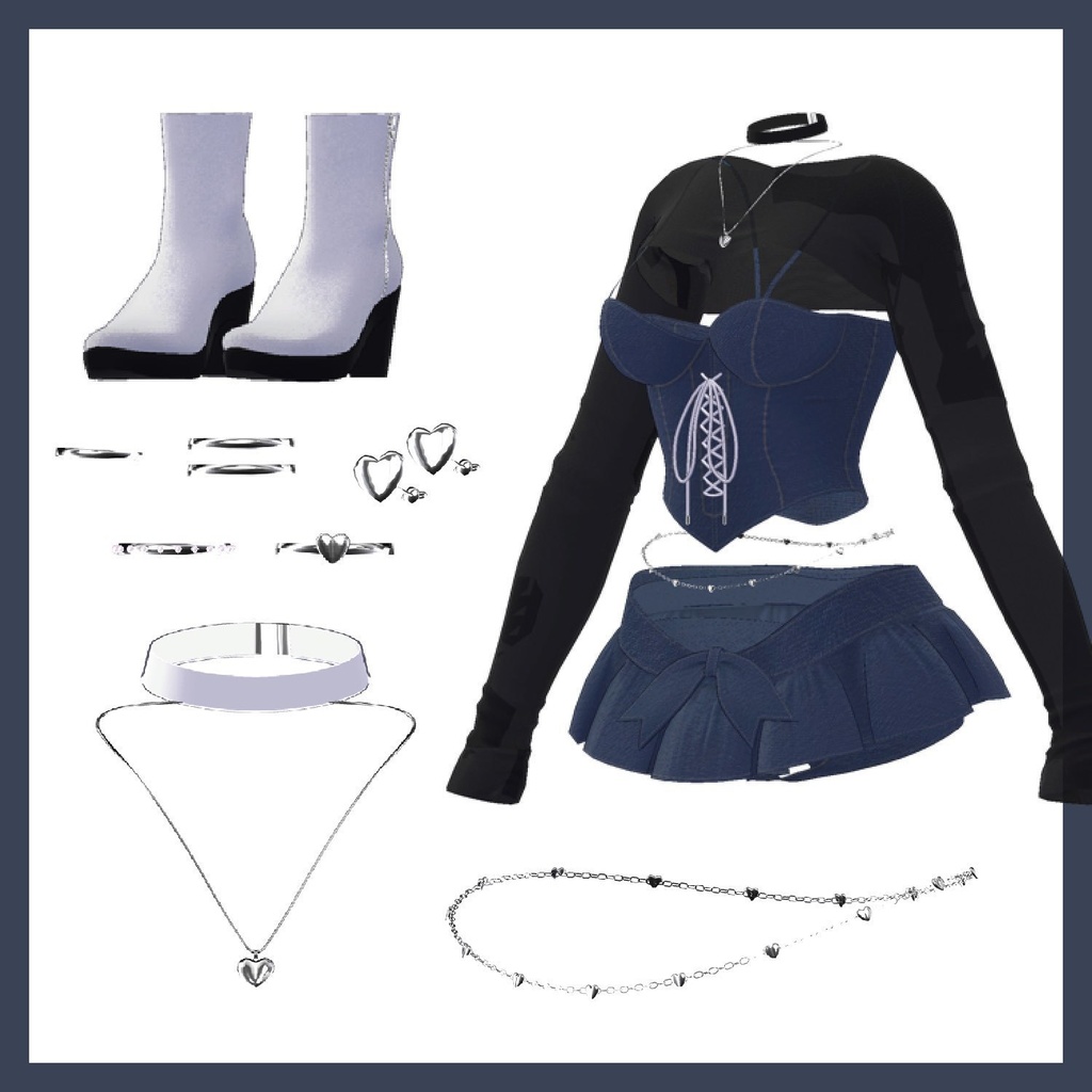 Jean Corset for Kikyo 「桔梗」