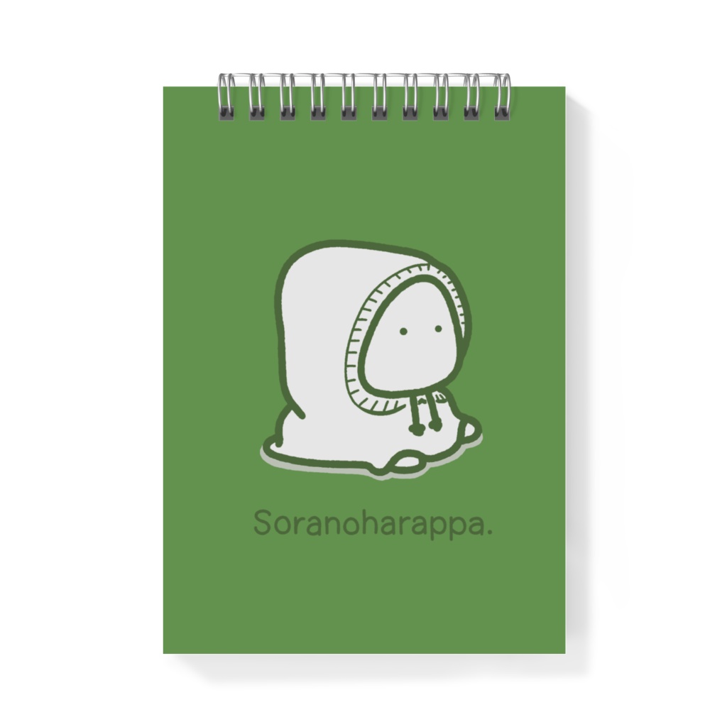 メモ帳 バラクラバを着てみたもきゅ。