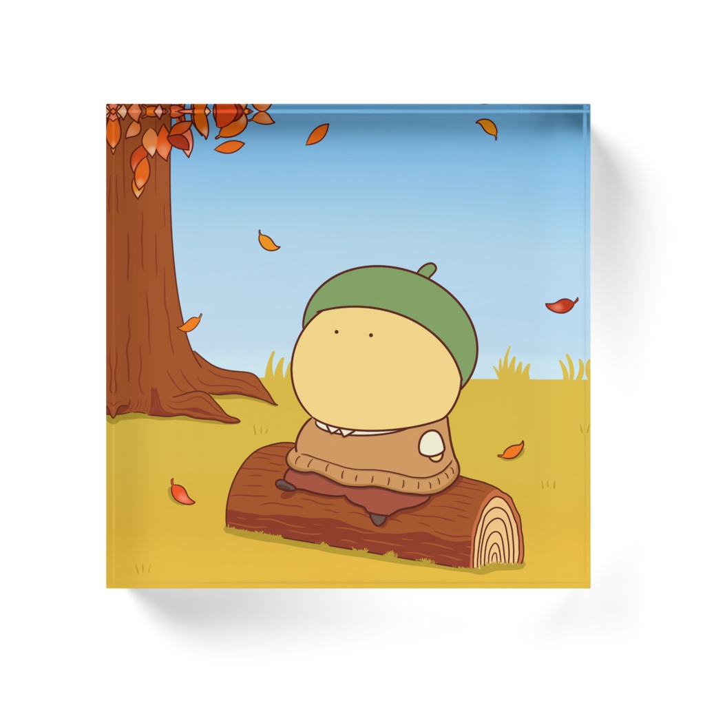 もきゅの秋の待ち合わせ。