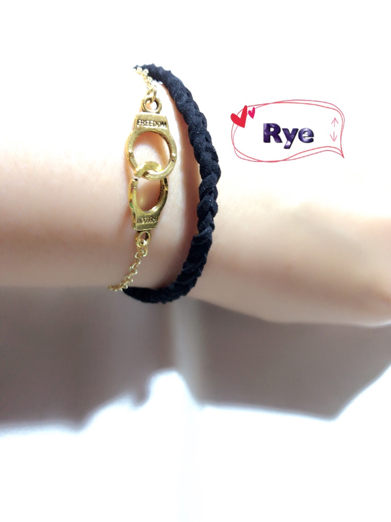 【DC】Rye・Bourbon 手錠ブレスレット