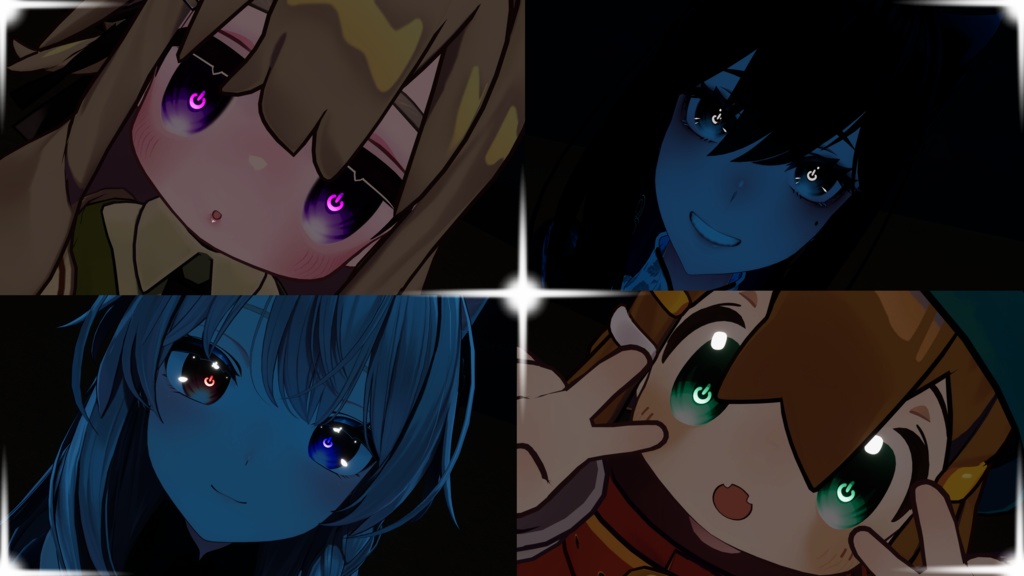 【4アバター対応】android風EyesTexture✨