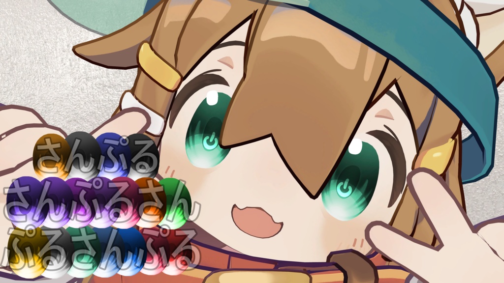 【4アバター対応】android風EyesTexture✨