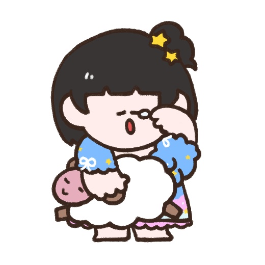 ぐっすり育ちゃんアクリルバッジ