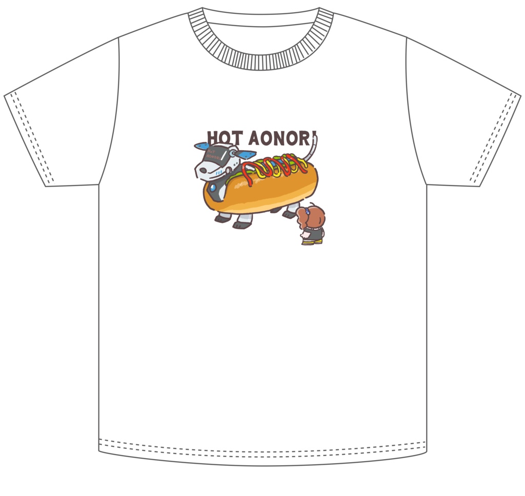 ホットアオノリTシャツ