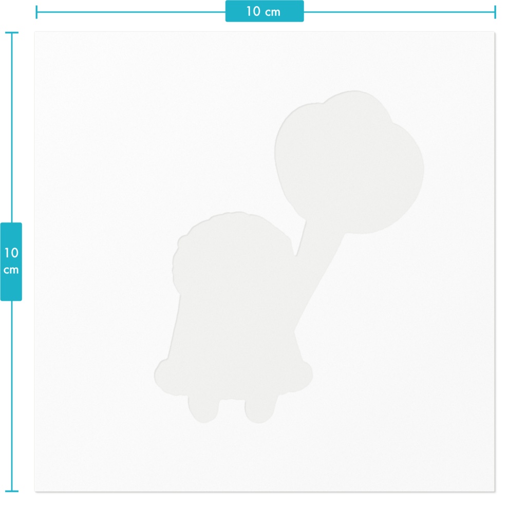 もじゃコビタ ステッカー
