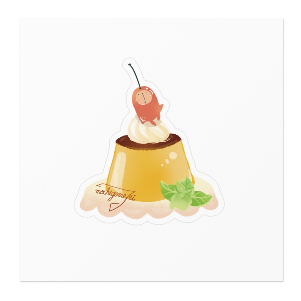 プリンコビタ ステッカー