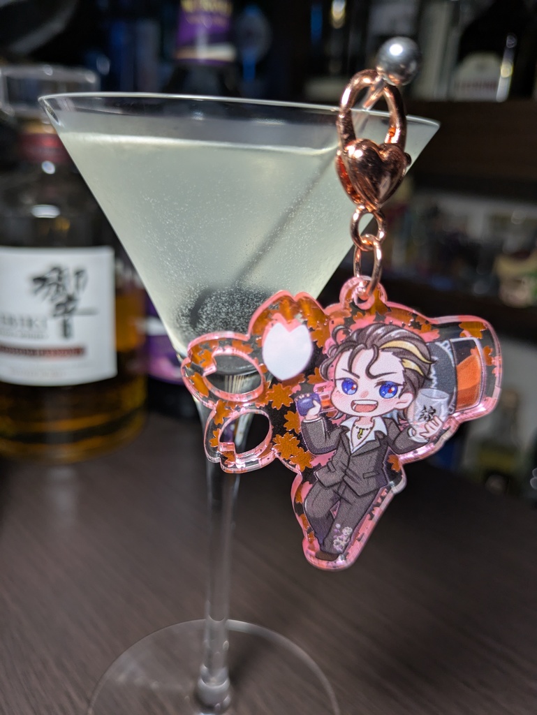 3周年記念 桜田錦 桜フレークアクリルキーホルダー