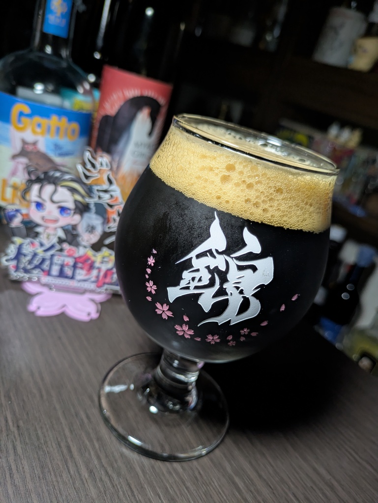 3周年記念 錦 ロゴ彫刻 ベルジャンビアータンブラー グラス