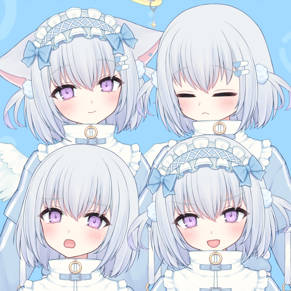 天使界隈の女の子【 汎用モデル / Vtube Studio 】