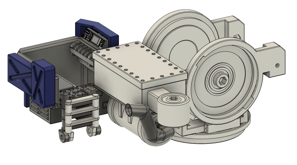 ハイランダー鉄道学園 BOSS・UNIT M45TYPE 【3Dプリンター】STL