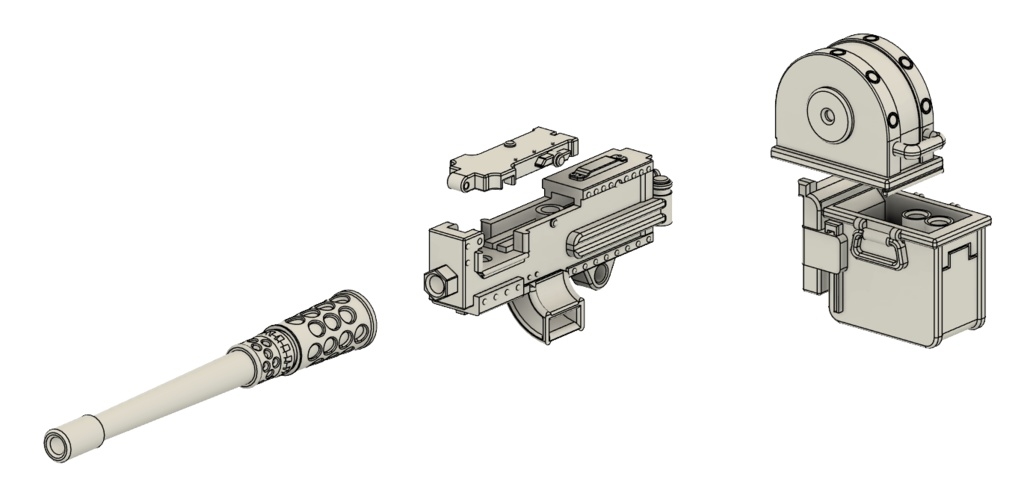 ハイランダー鉄道学園 BOSS・UNIT M45TYPE 【3Dプリンター】STL