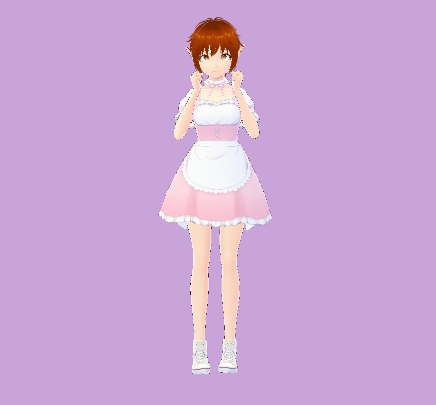 4 different Pale skintones for Vroid use