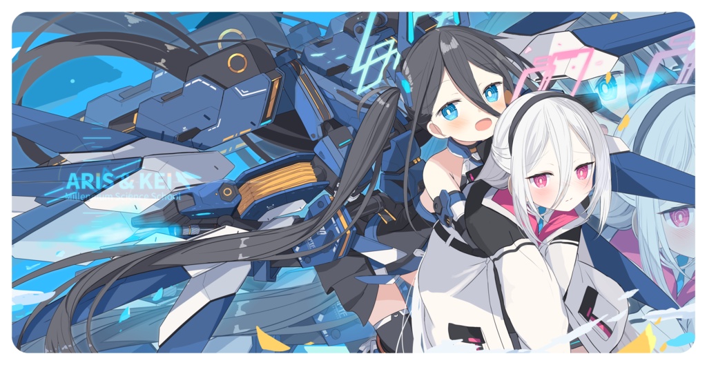 プレイマット　アリス（臨戦）・ケイ