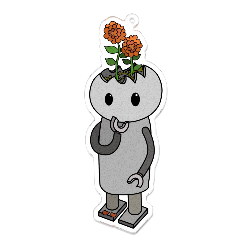 ロボット花瓶
