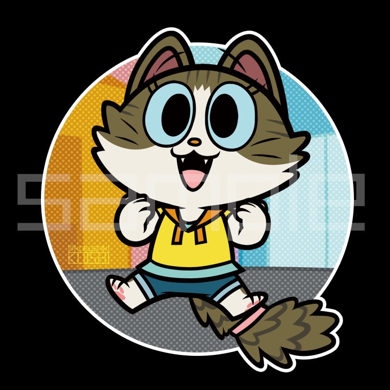 オリジナルステッカー キジシロ