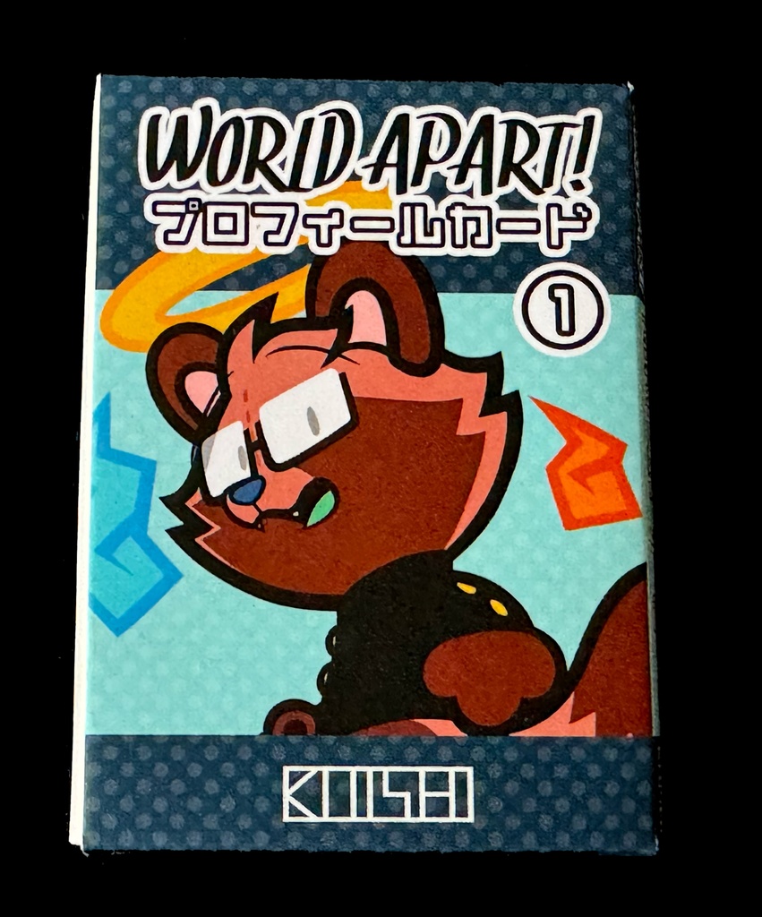 WORLD APART! キャラプロフィールカード①