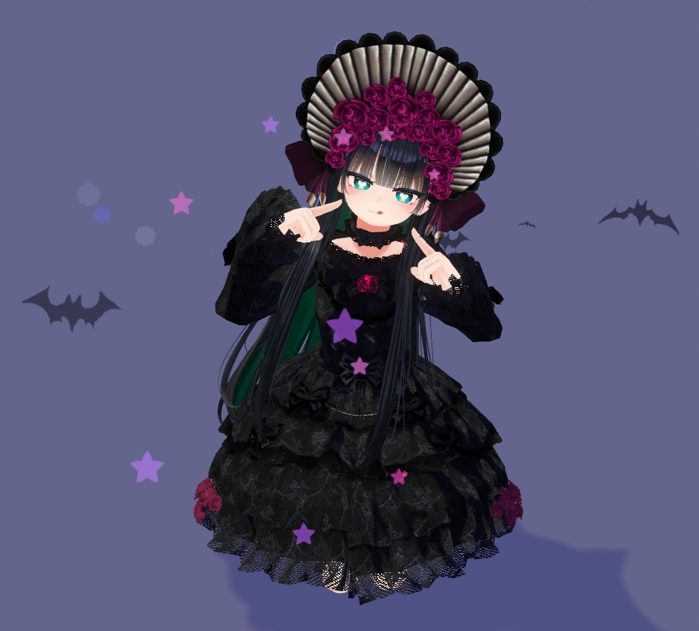 【無料】 ハロウィンぱたぱたパーティクル【VRC】【MA対応】