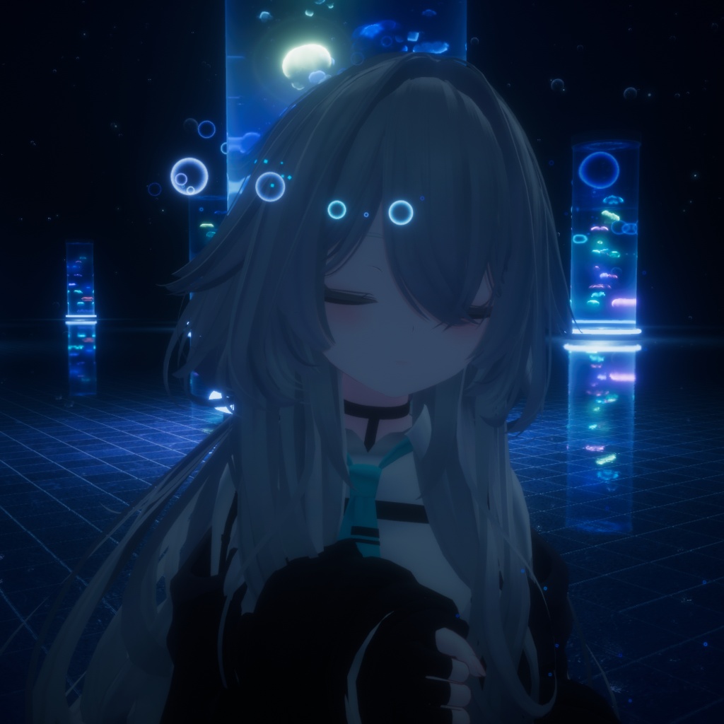 【半額】🫧人魚の泡パーティクル　ヘイロー＆ハンドパーティクルセット🫧【MA対応】