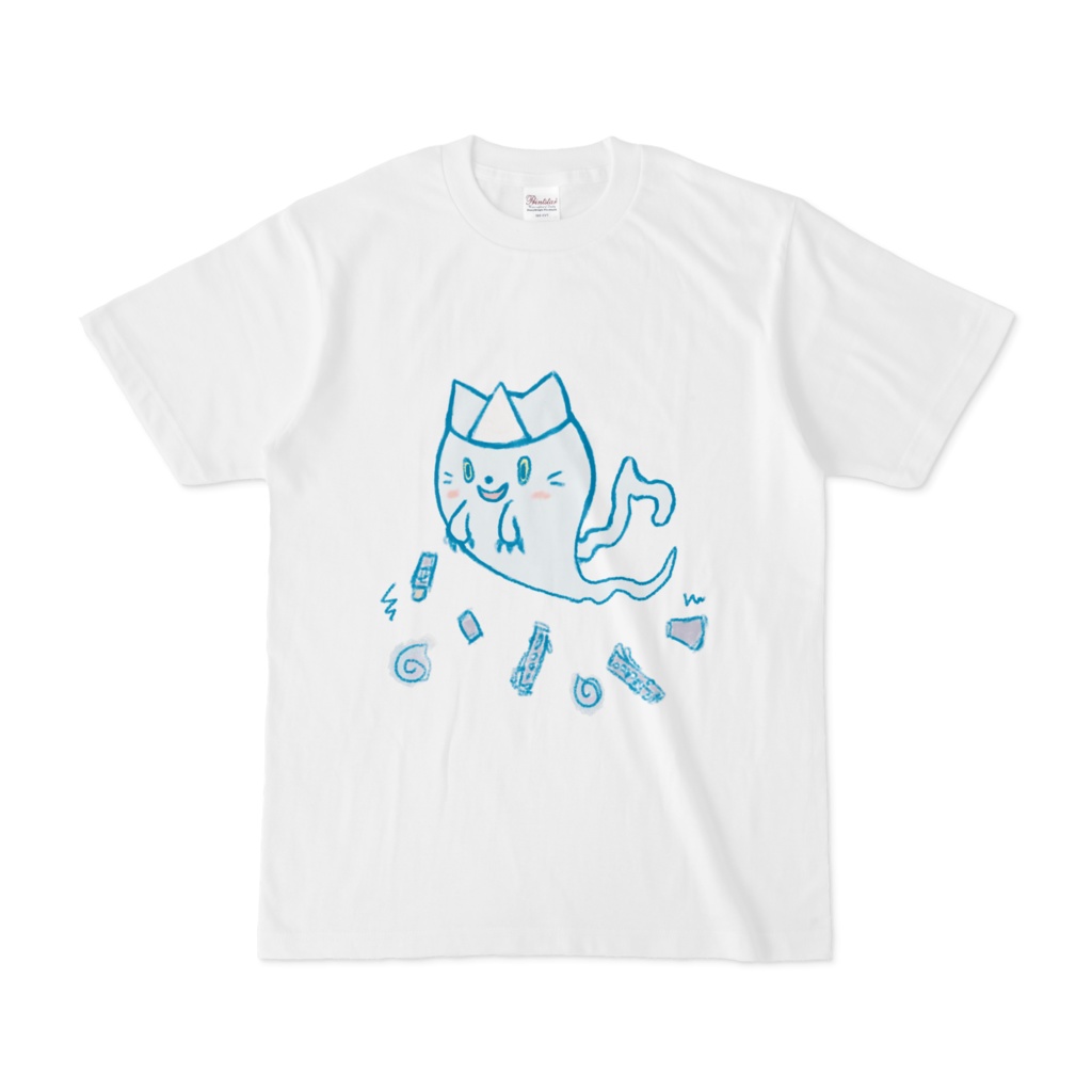 お化けネコTシャツ（文字無し）