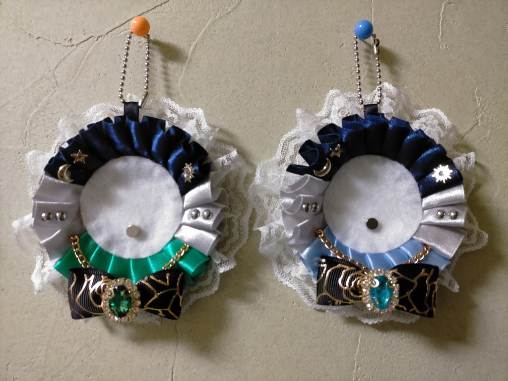 イメージ缶バッジロゼット