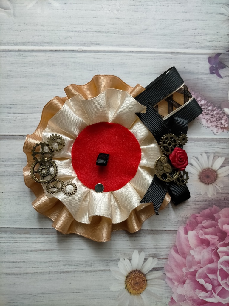 缶バッジロゼット