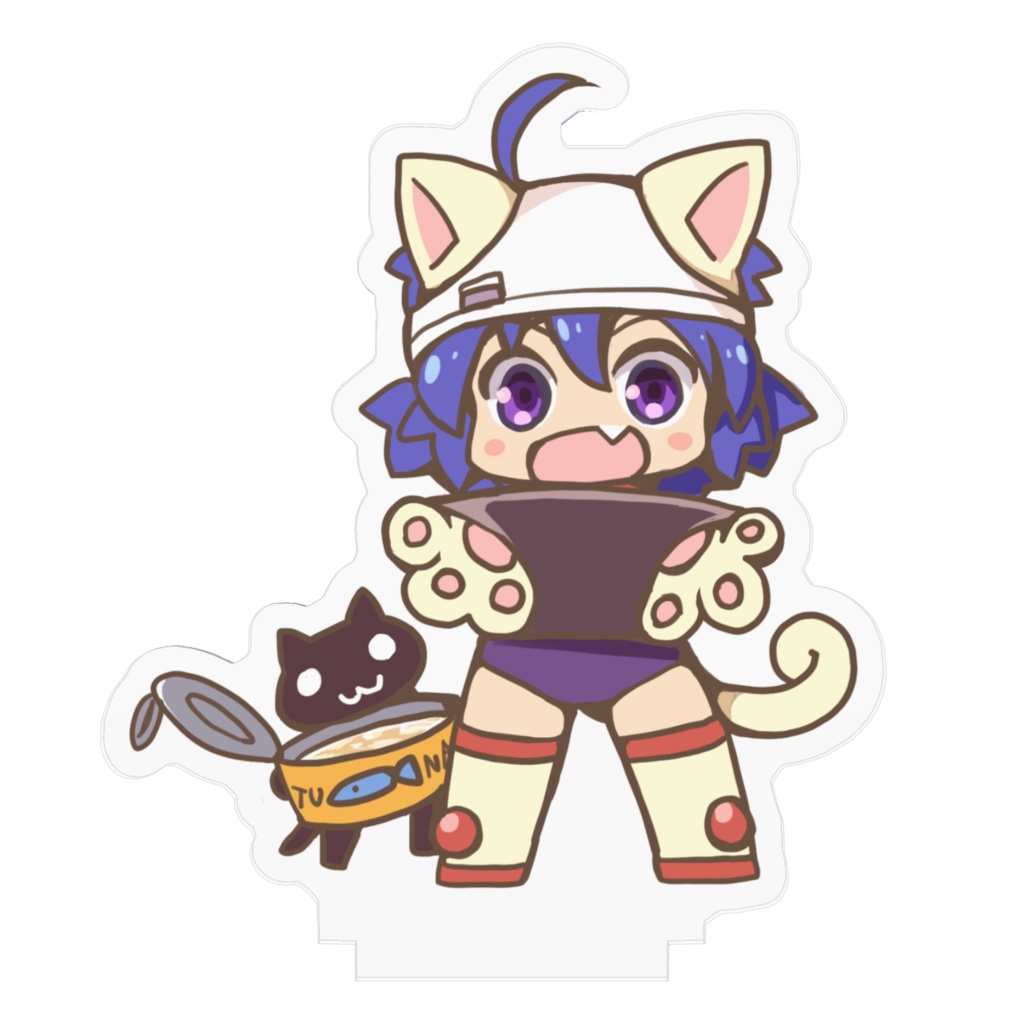 それゆけ!ぶるにゃんマン「ぶるあつめ」アクリルフィギュア