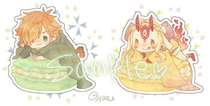 マカロンアクスタ