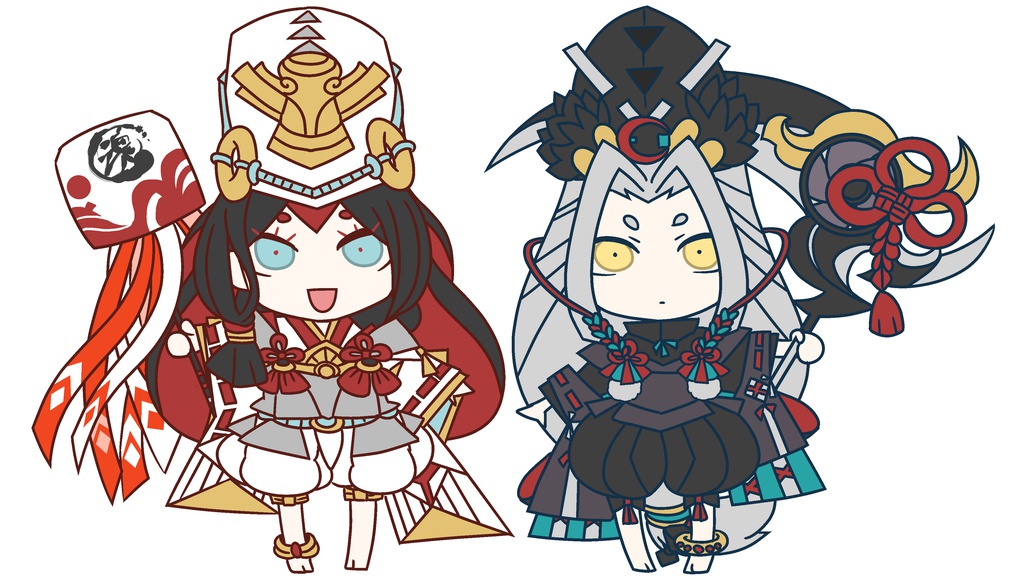 式神アクリルキーホルダー(受注生産)
