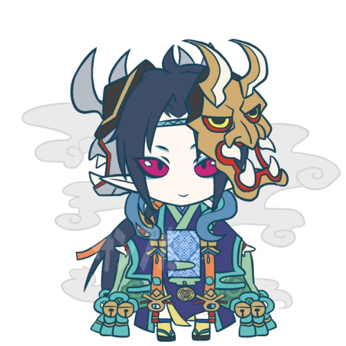 式神アクリルキーホルダー(受注生産)