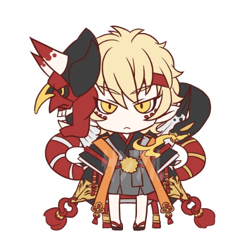 式神アクリルキーホルダー(受注生産)