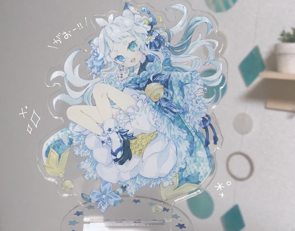 とらのこちゃんアクリルフィギュア