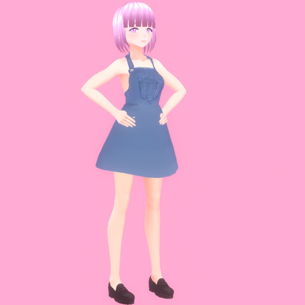 VRoid Dungarees set
