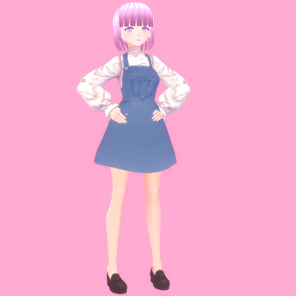 VRoid Dungarees set