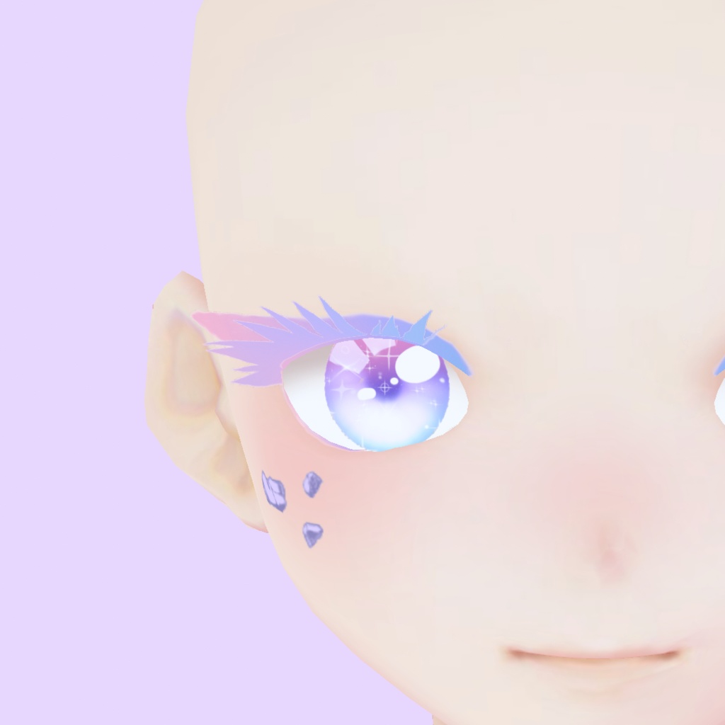 VRoid Makeup Pack (5 Sets) by krzyp czak