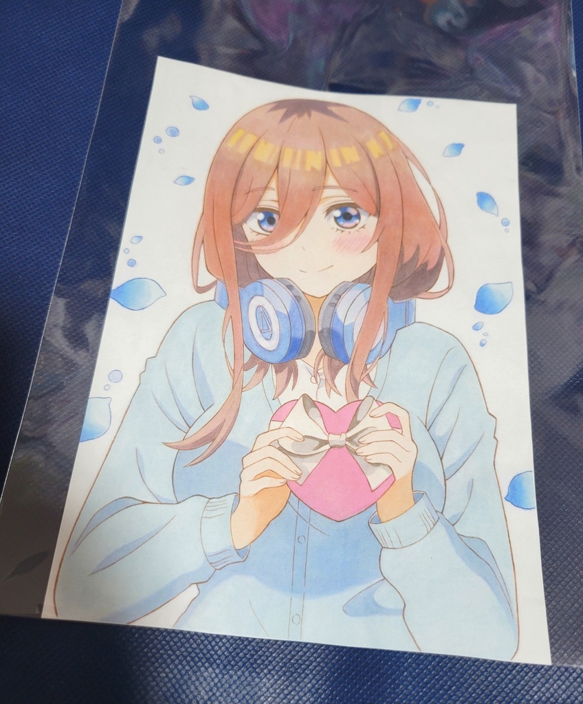 五等分の花嫁 中野三玖 複製原画