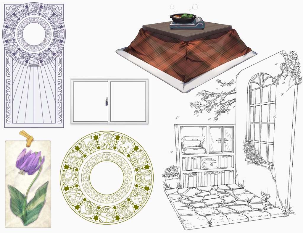 【無料】TRPGで使えるかもしれない素材セットver.3