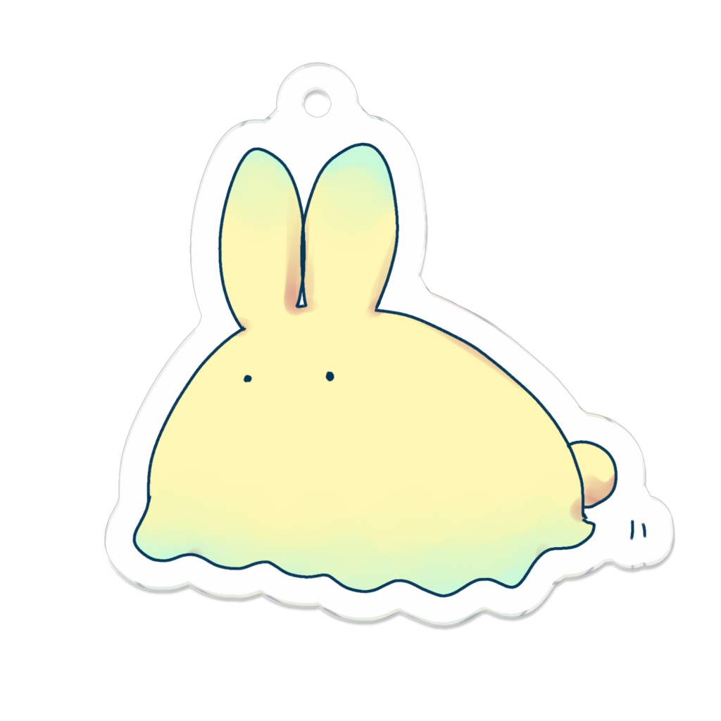 うさぎのようなウミウシのような生き物アクキー