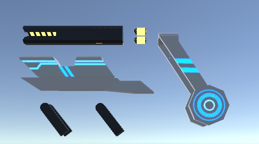 【VRChat向け】VR Arm Gun - 腕装着型銃