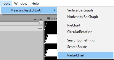 【UnityEditor拡張】Meaningless editor UI【グラフ】