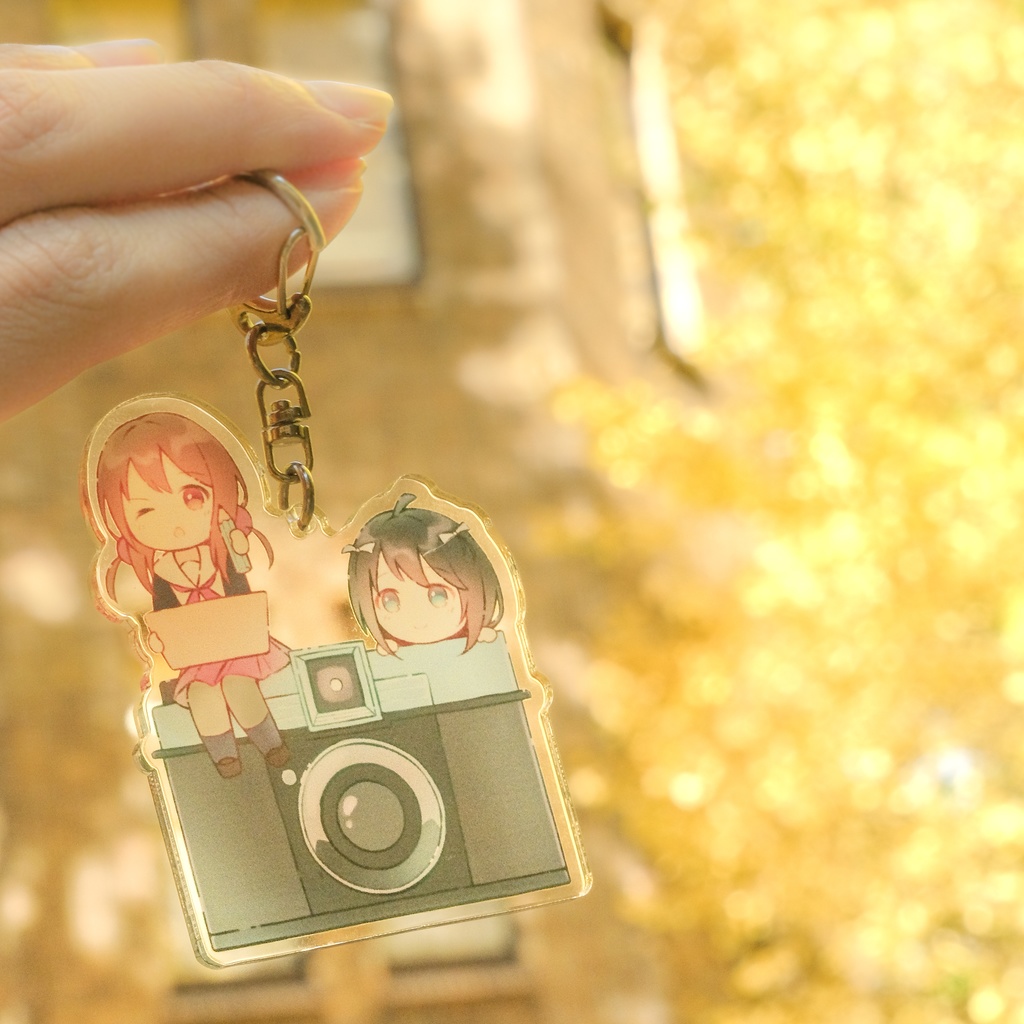 ぎんしお×放すと アクリルキーホルダー