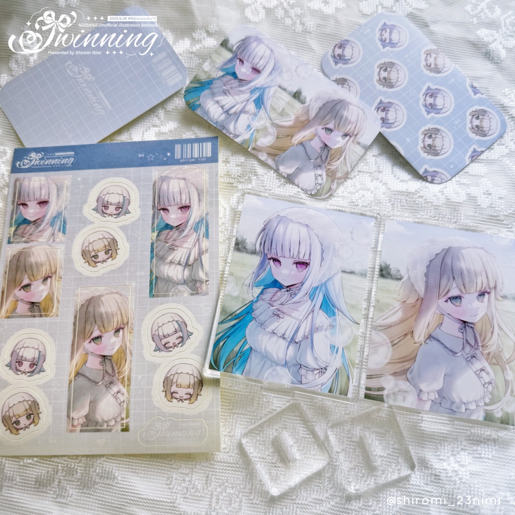 【にじそ10】「twinning」新刊セット【リゼ＆栞葉】