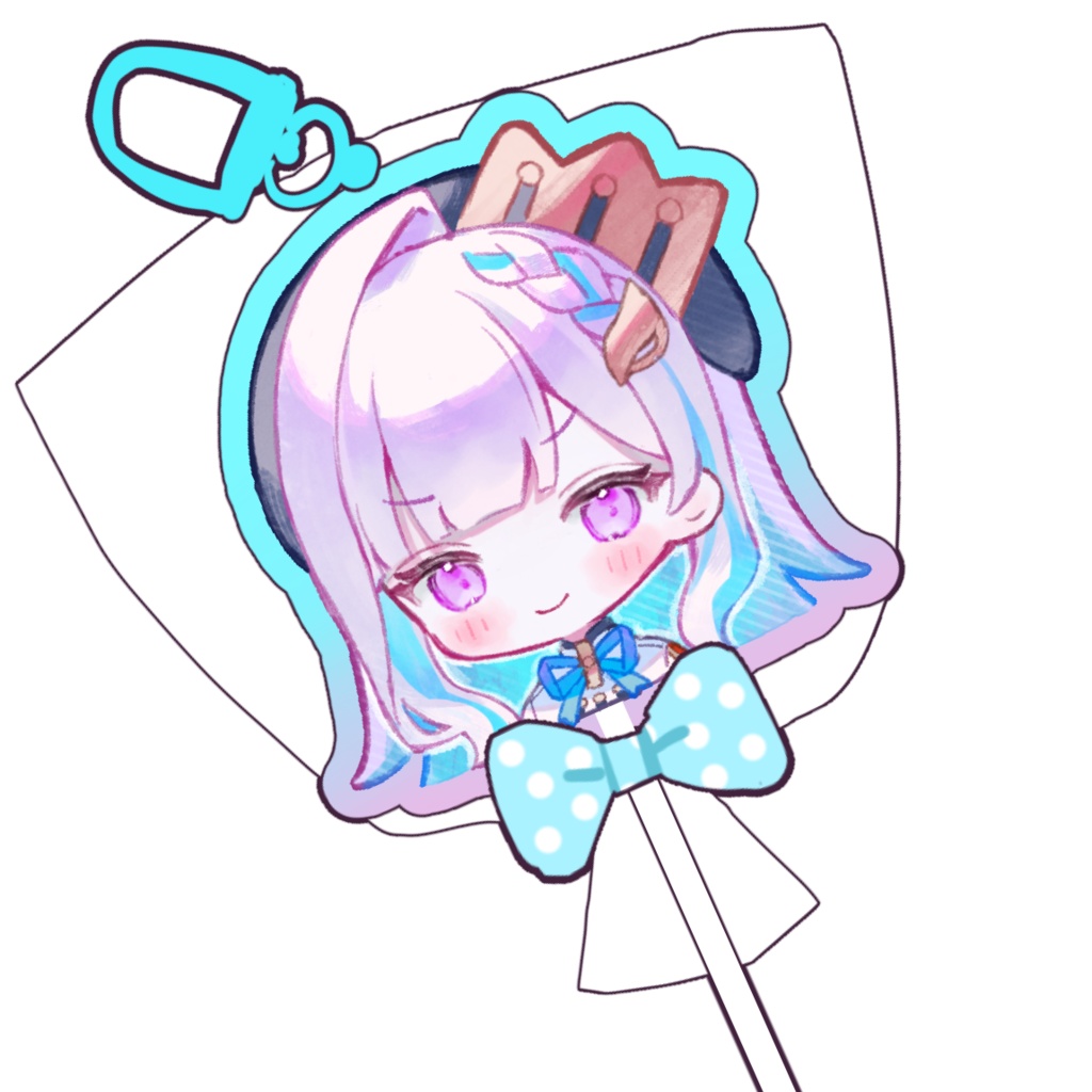 【にじそ08】キャンディ型アクキー【リゼ・ヘルエスタ】