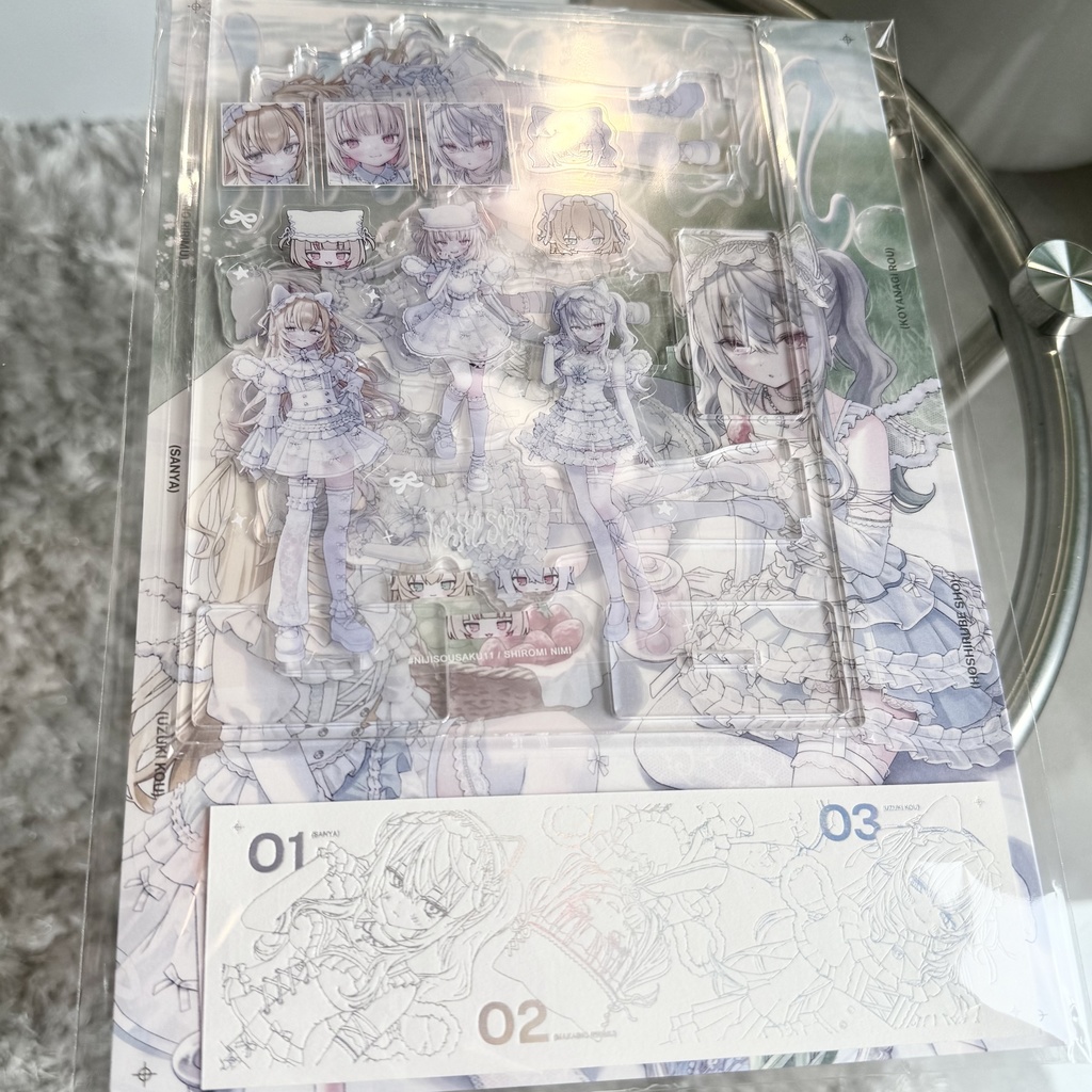 【にじそ11】「WhiteSeam」新刊セット【ルザキン女子会】