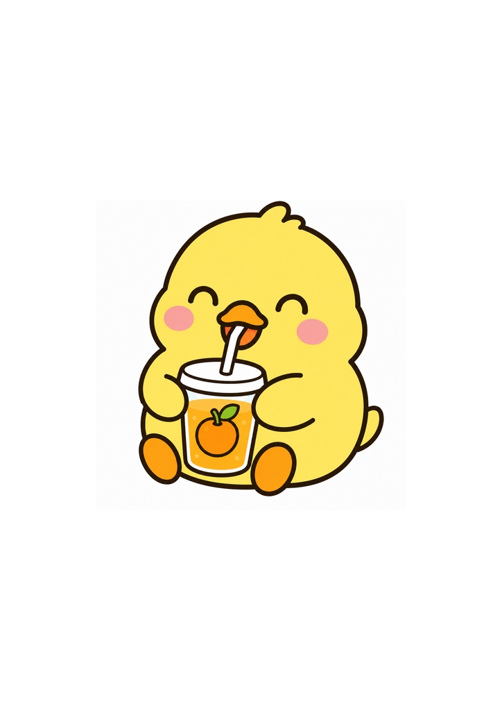 優しいひよこちゃん大好きな方の塗り絵🐣